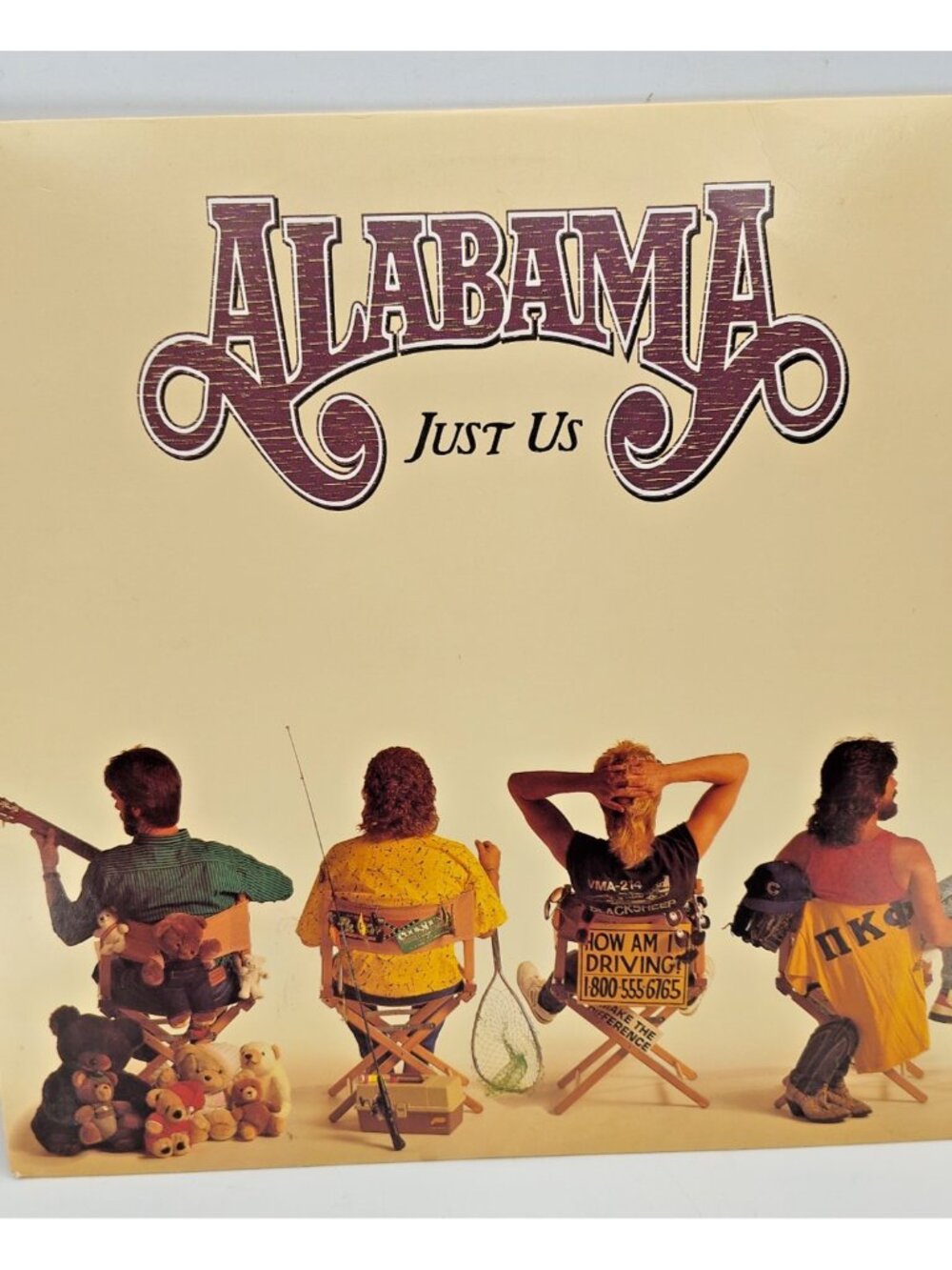 Alabama Just Us 1987 Vinyl LP 12" Record Album 33 RPM LP RCA